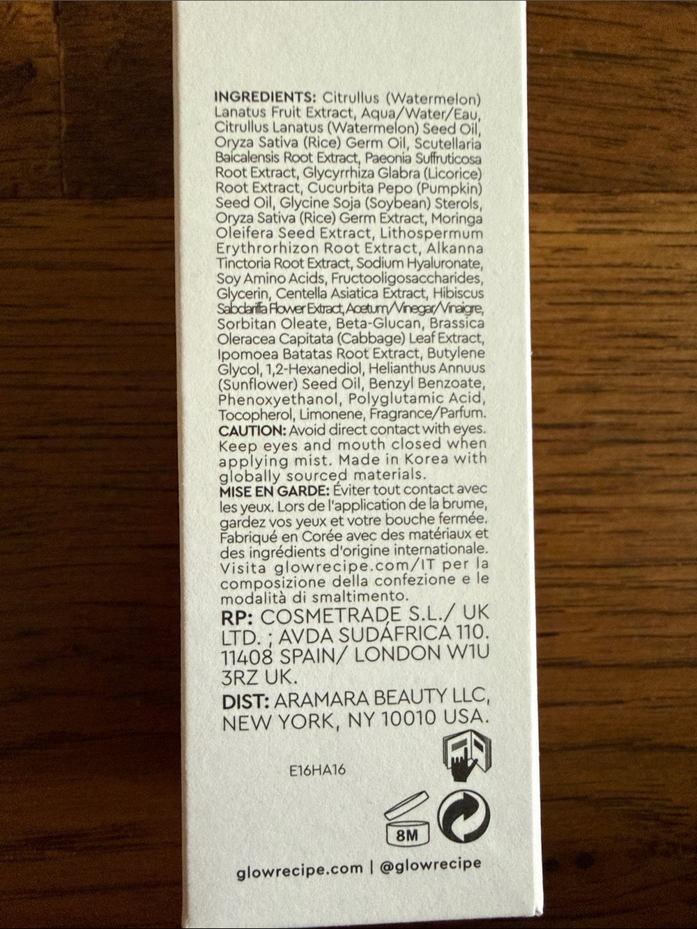 Glow Recipe Watermelon Glow Ultra-Fine Mist -brand new - Picture 2 of 4